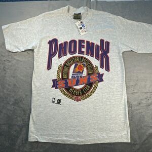 Vintage 90s T Shirt L Phoenix Suns NBA Member Club NWT‎ Single Stitch USA